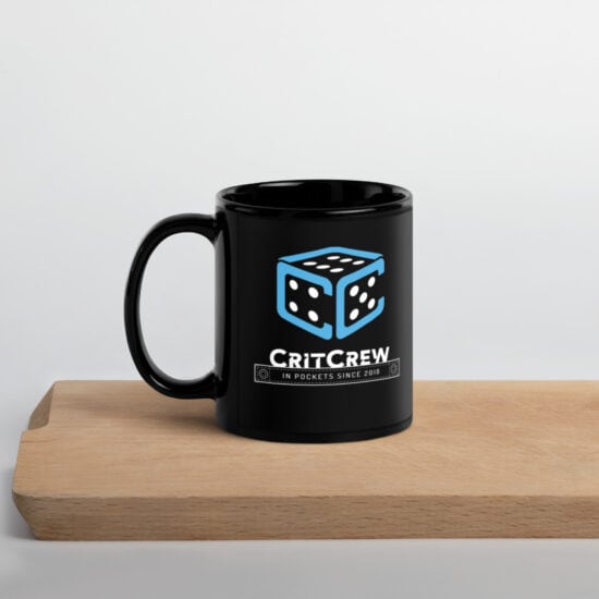 CritCrew mug (black)
