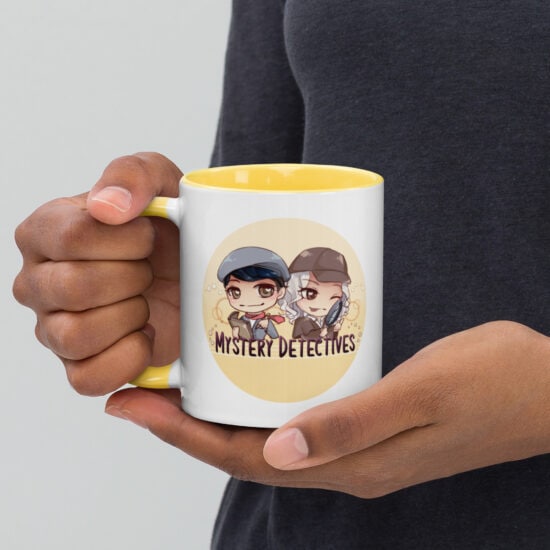 Mystery Detectives Mug with color inside